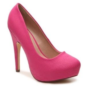 Sarti Fushia Platform Pumps